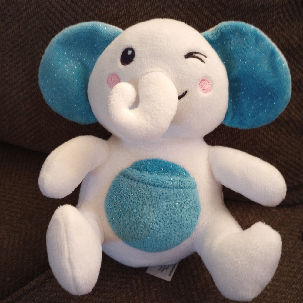 Elephant Plus Stuffed Animal Toy Tooth Pocket 6" Rms International.